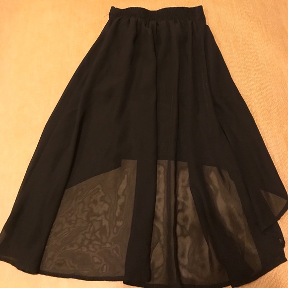 D-SIGNED BY DISNEY HI-LOW SKIRT, SHEER OVERLAY - Picture 4 of 4