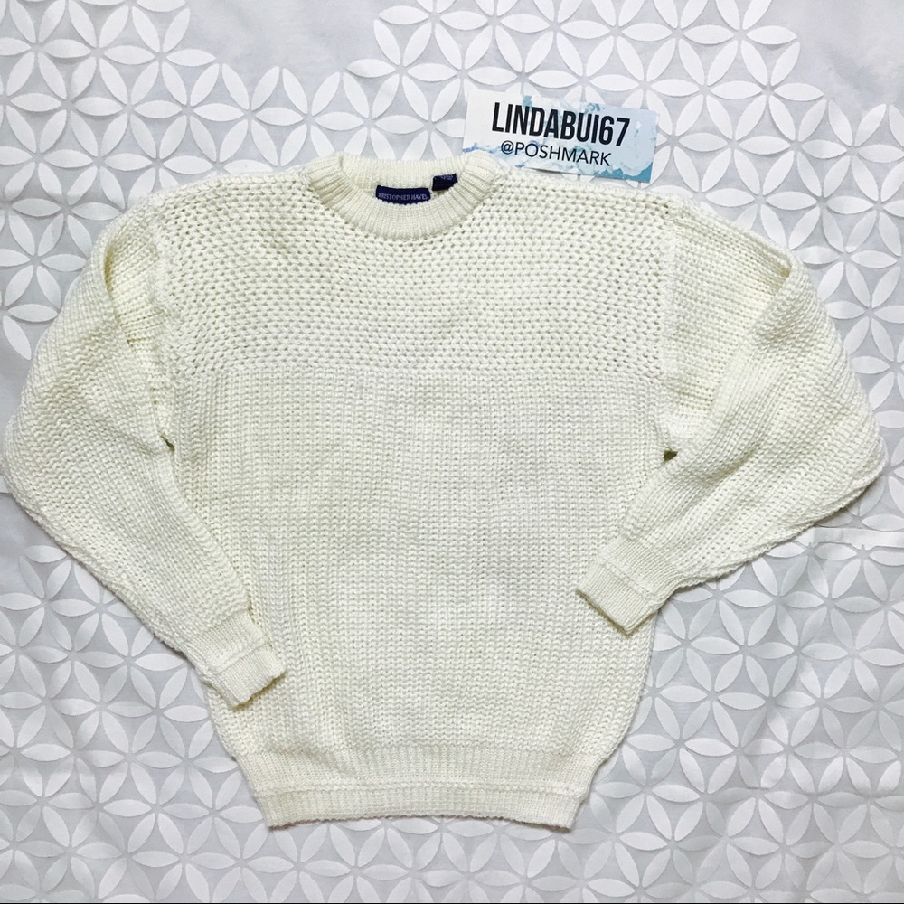 (L) Christopher Hayes Chunky Sweater