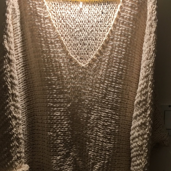 Free People Sweaters - Free people cream sweater