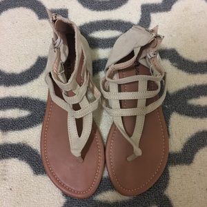 Wet Seal Tan Gladiator Sandals 💛