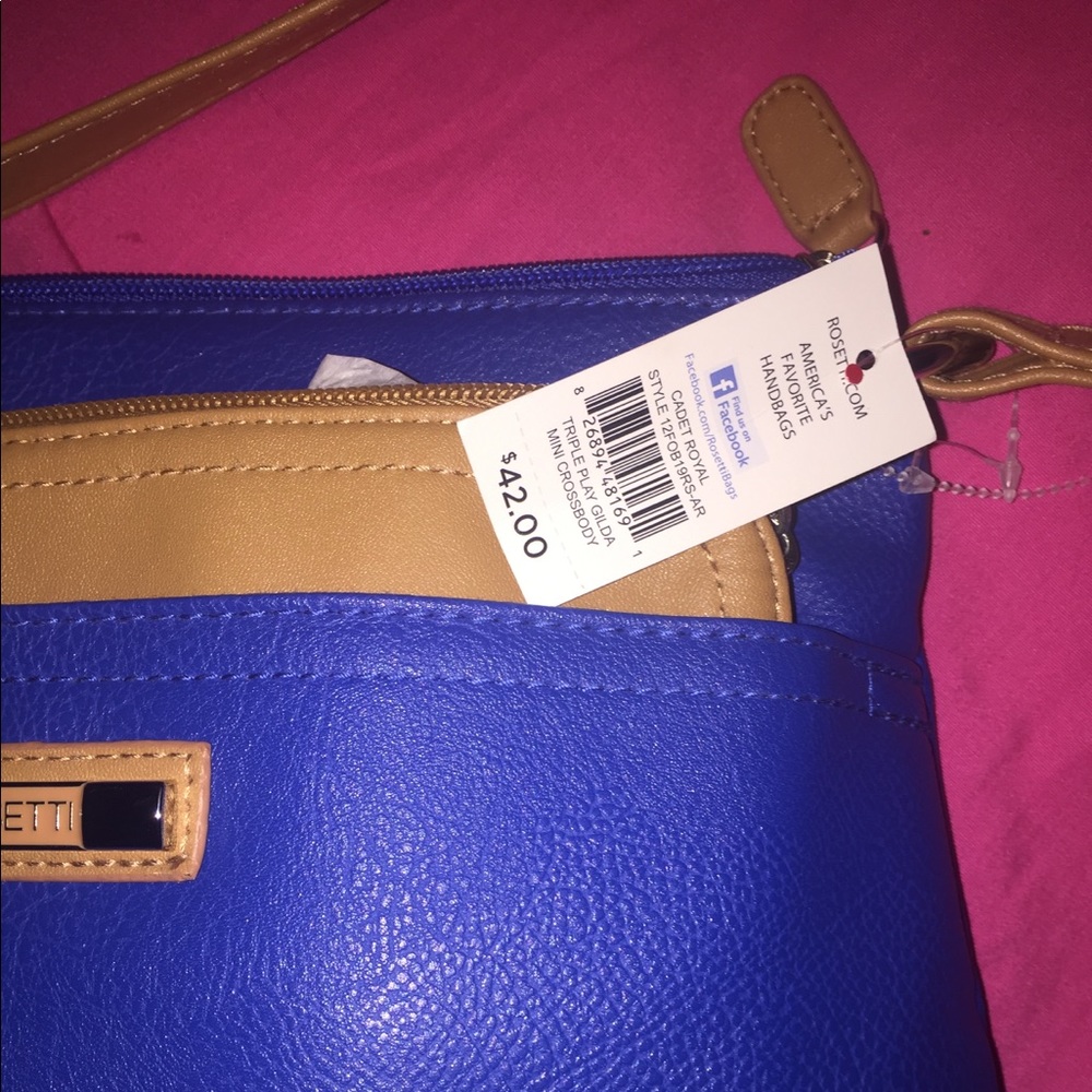 Rossetti blue purse