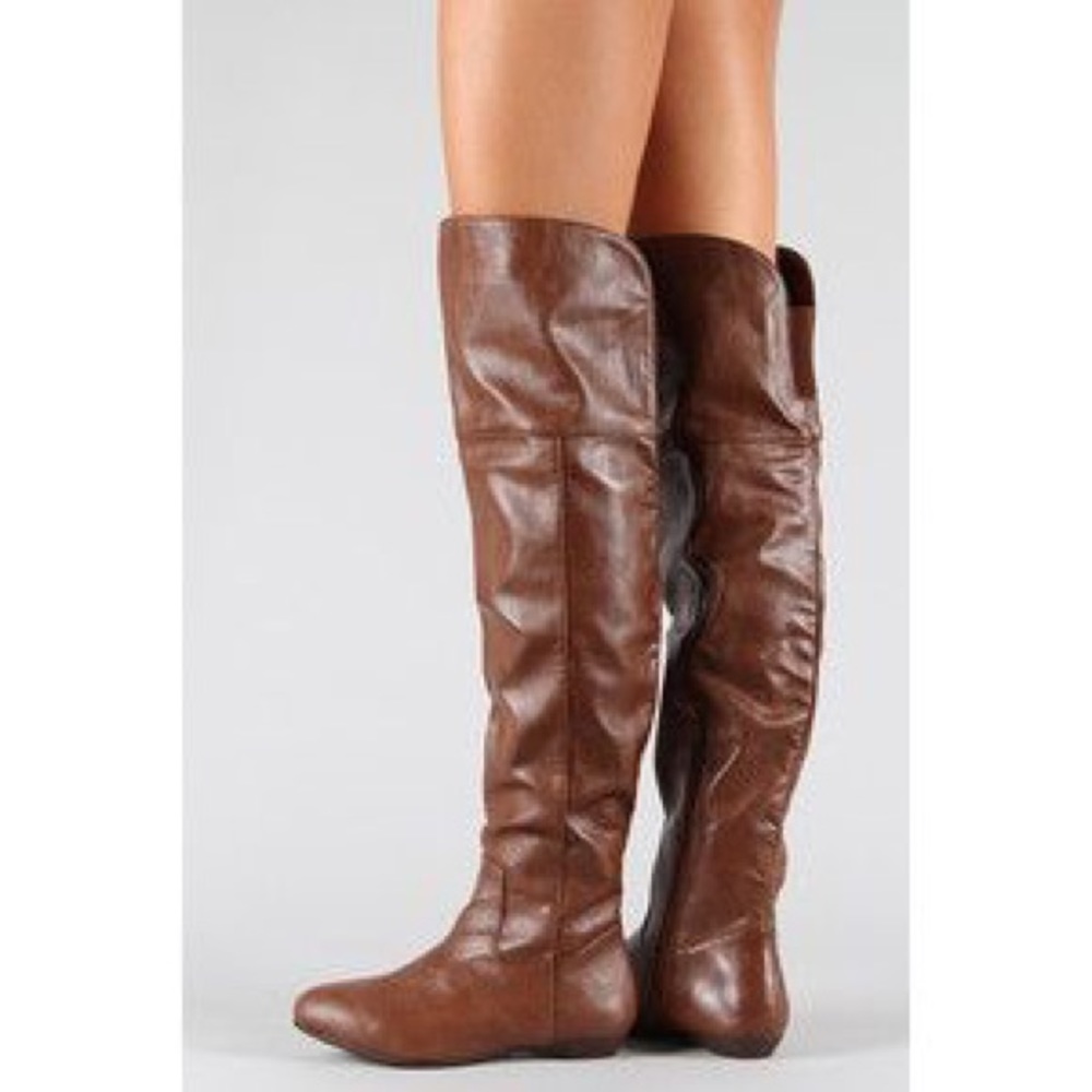 BAMBOO Over the knee Boots