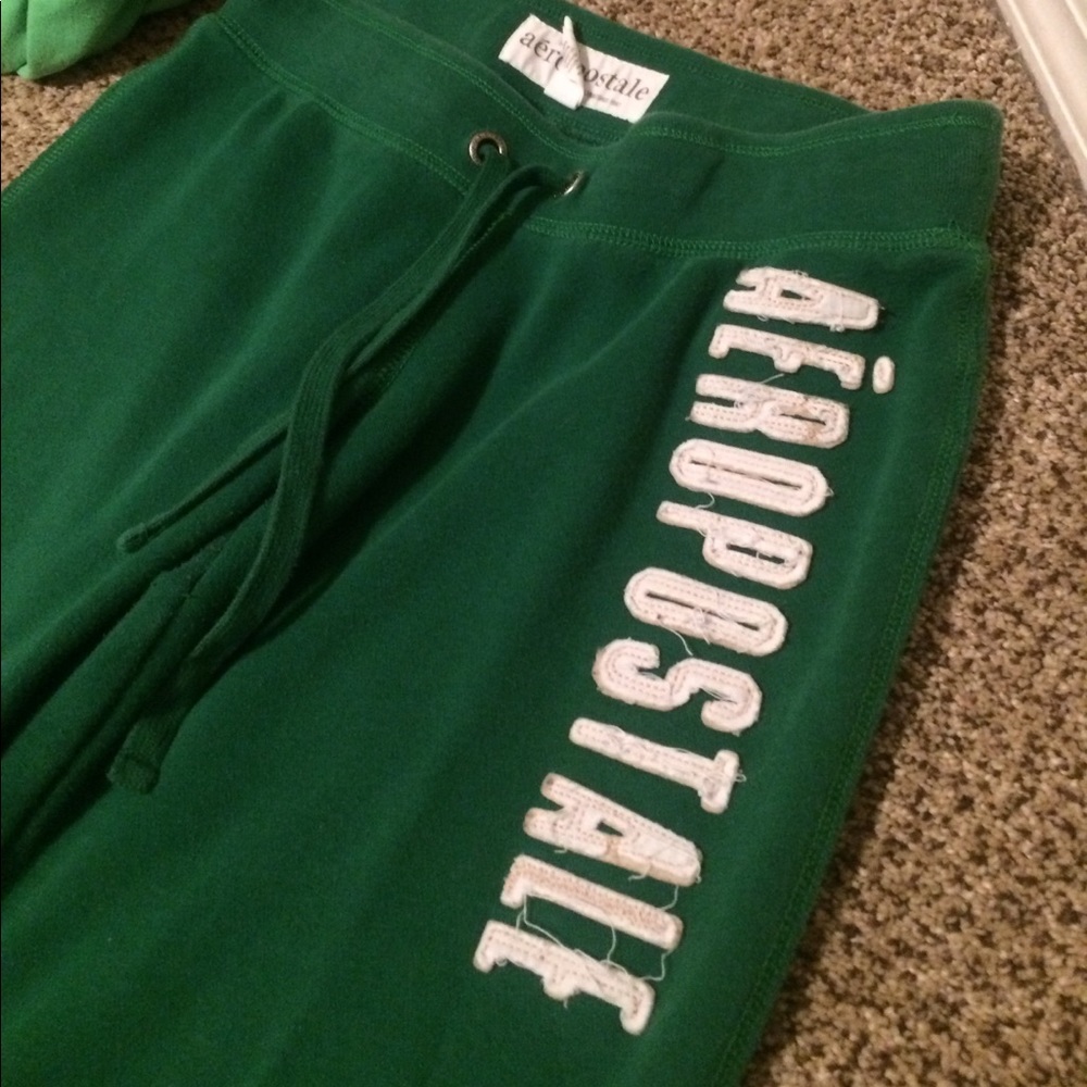 Green Aero sweats