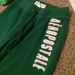 Green Aero sweats