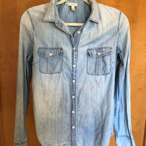 J Crew Denim Jean shirt - sz 6
