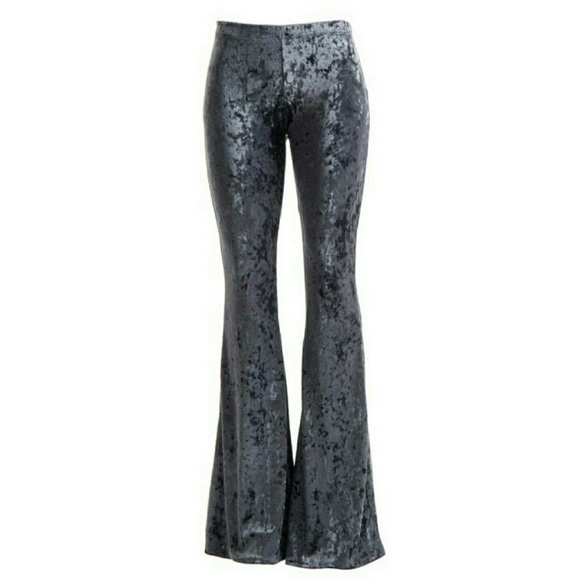 Pants - 💐Two Toned Velvet Bell Bottoms Pants