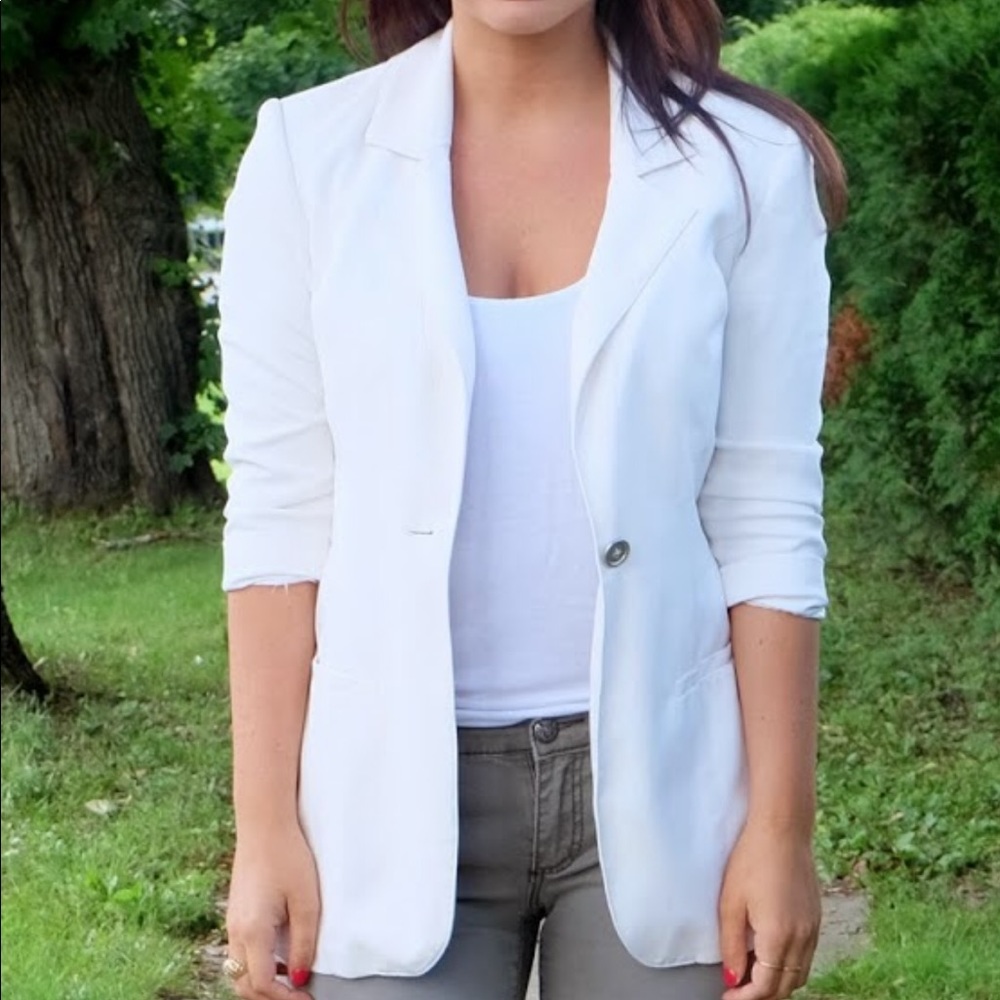 RARE Kardashian for Bebe twill blazer