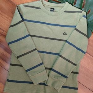 Boys Quiksilver Long Sleeve Thermal Top Sz 5