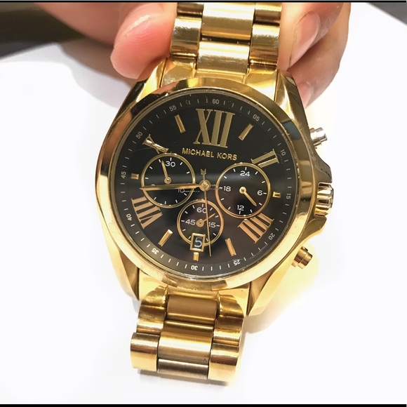 KORS Michael Kors Other - Michael Kors Bradshaw Gold-Tone Men's Watch(16 cm)