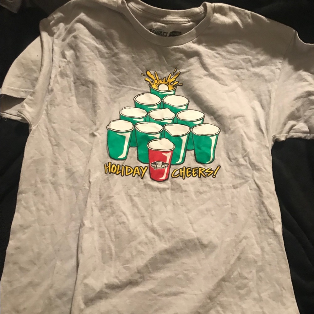 Vans beer pong tee