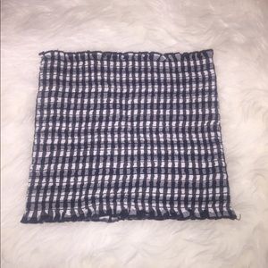 Brandy Melville gingham tube top!