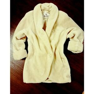 Vintage 70's-80's faux fur Jacket Medium