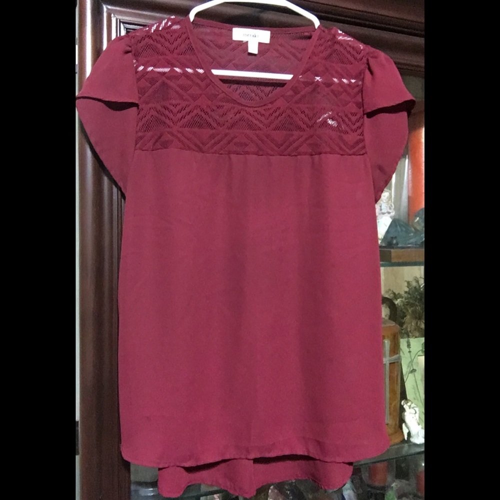 Violet blouse