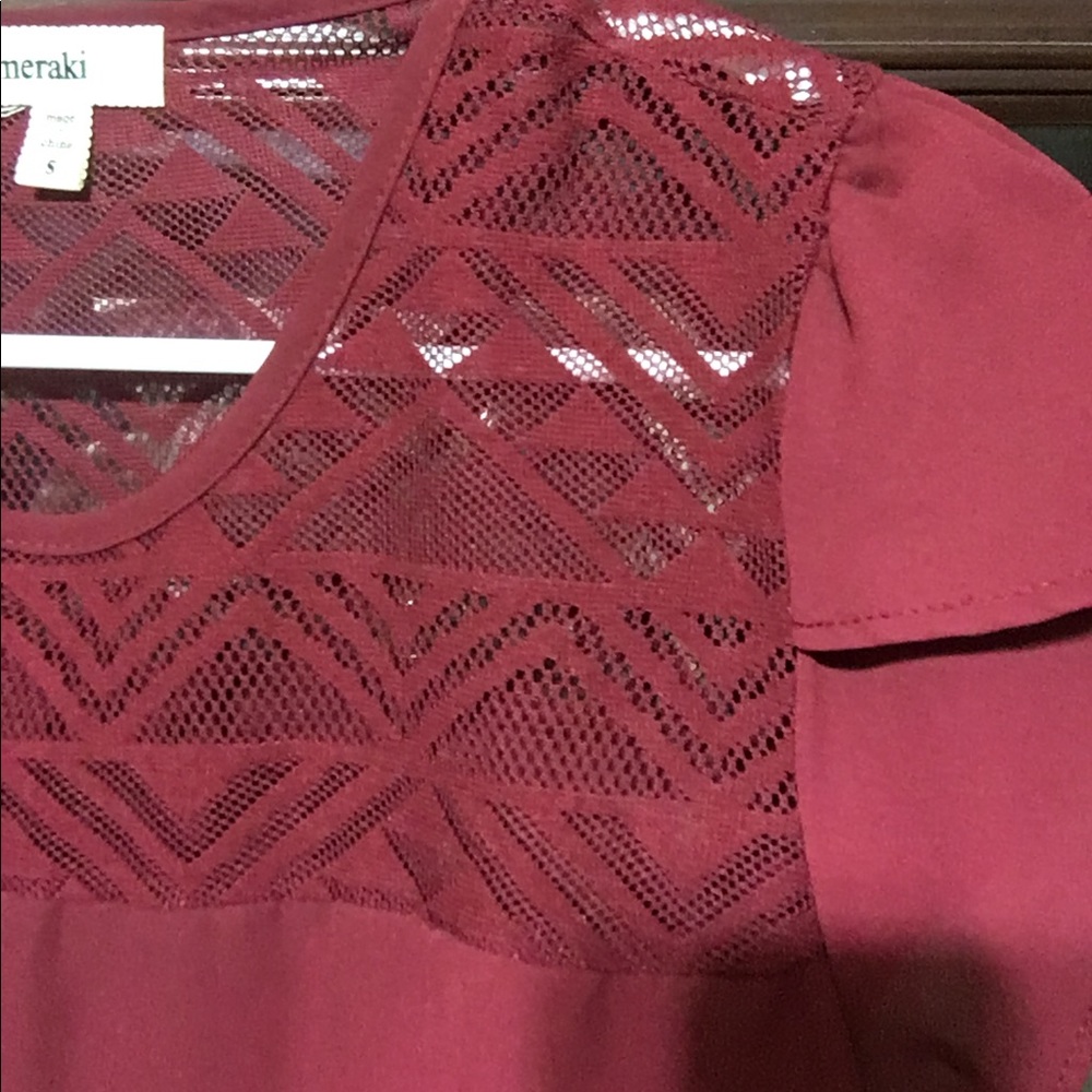 Violet blouse - Picture 2 of 2
