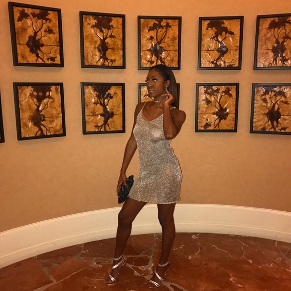 Nasty Gal Dresses & Skirts - Nasty Gal Gold Dress