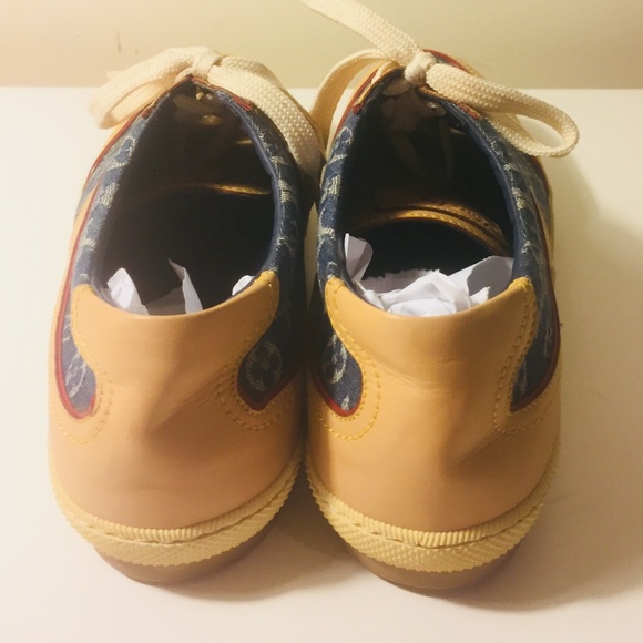 Louis Vuitton Denim Monogram Sneakers Barely worn - Picture 5 of 8