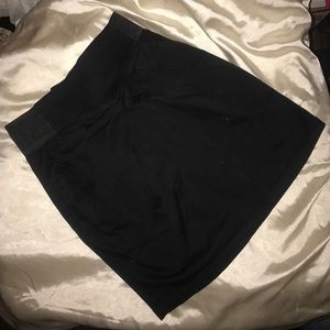 Pocketed mini pencil skirt