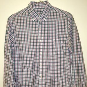 J. CREW "Lavender Multi Gingham Check Sport Shirt"