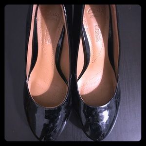 Clarks Collection Soft Cushion Black Heels