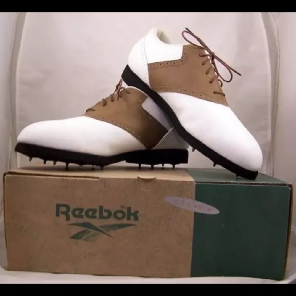 NWB Men's Reebok Monterey Plain Golf shoes size 8