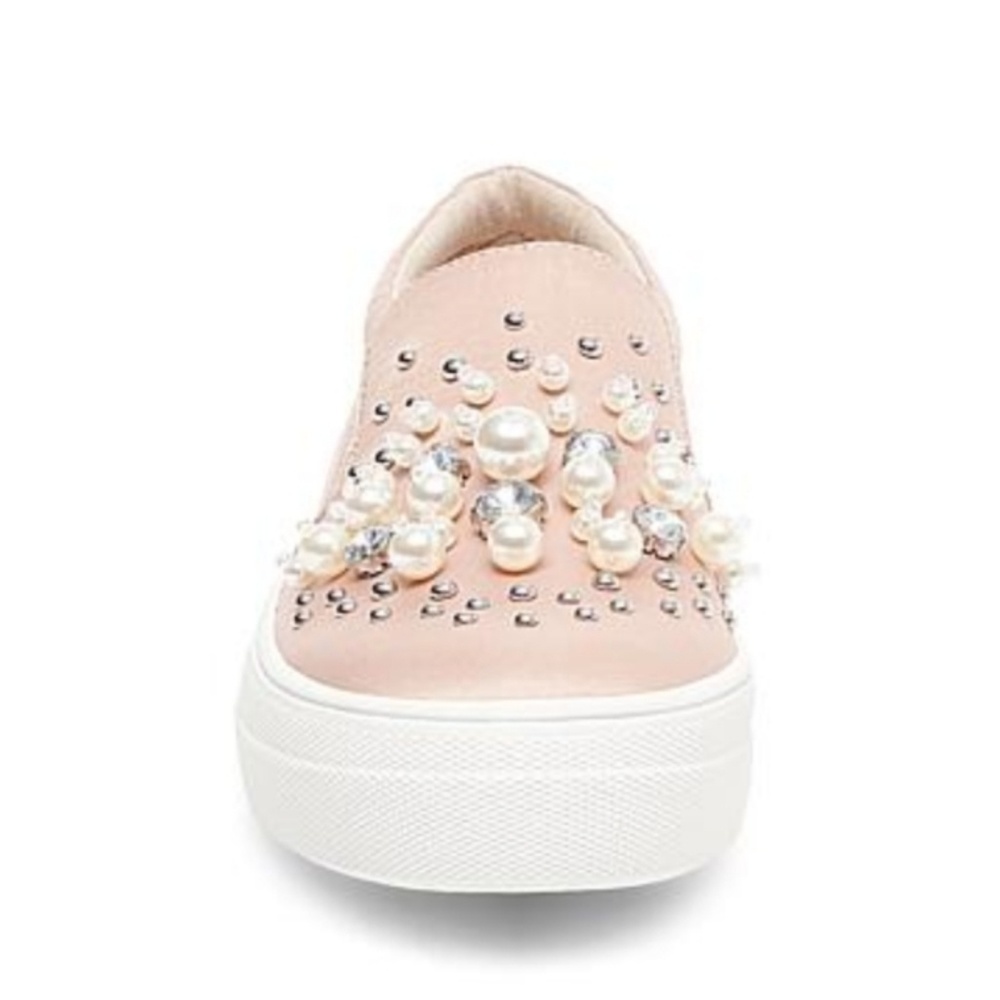 Steve Madden Blush Glamour Slide in Sneakers - Picture 2 of 8