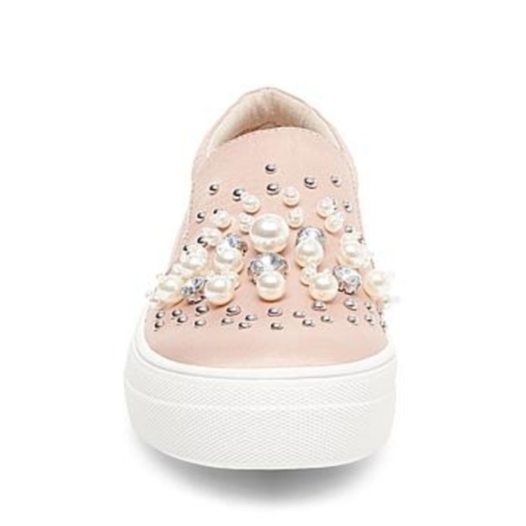 Steve Madden Blush Glamour Slide in Sneakers - Picture 2 of 8