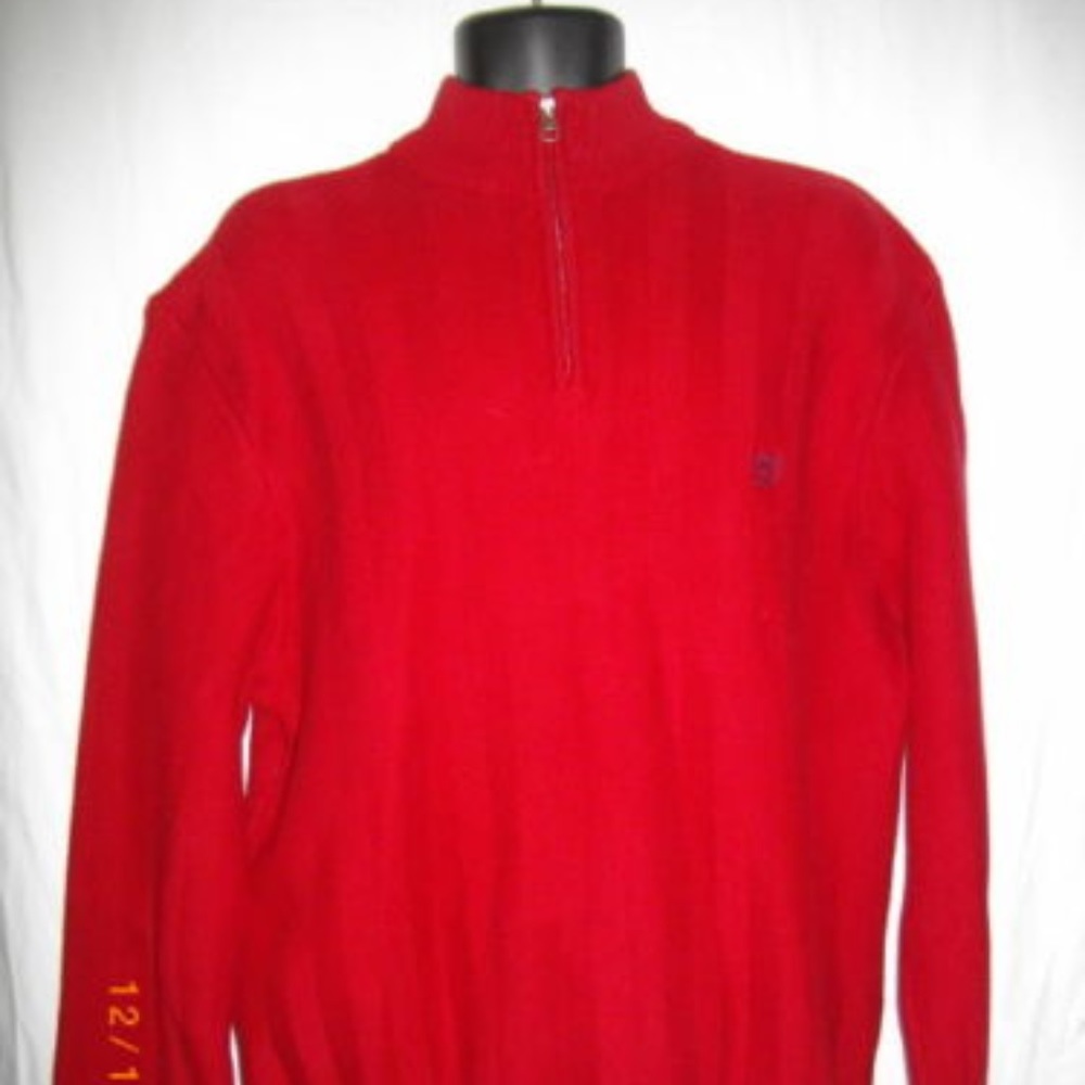 Red Chaps Men's XL Long Sleeve Red Sweater -- Final Price
