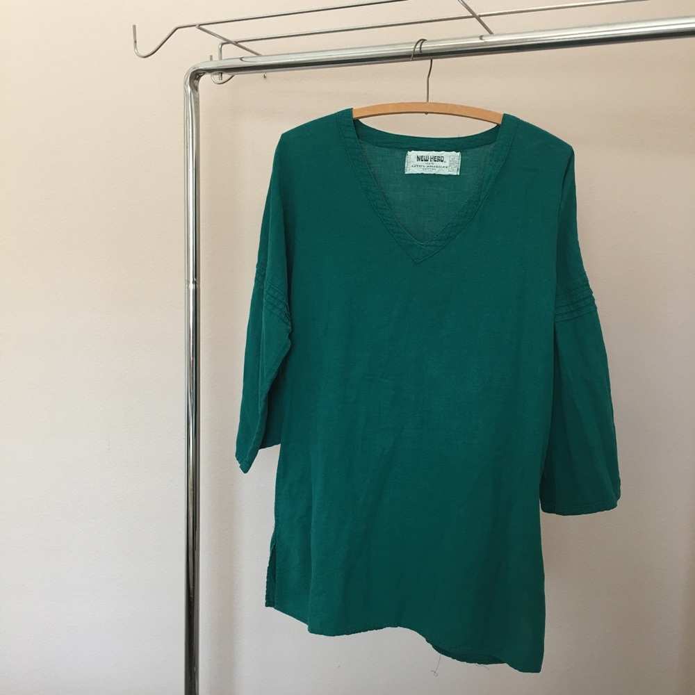thrifted vintage *New Hero* tunic
