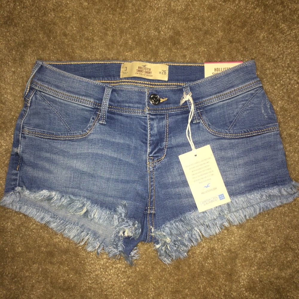 Lowrise Hollister Denim Shorts