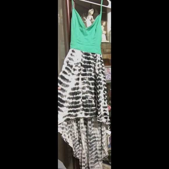 high low backless maxi dress - Picture 2 of 5