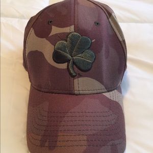 Norte Dame Camo baseball cap.