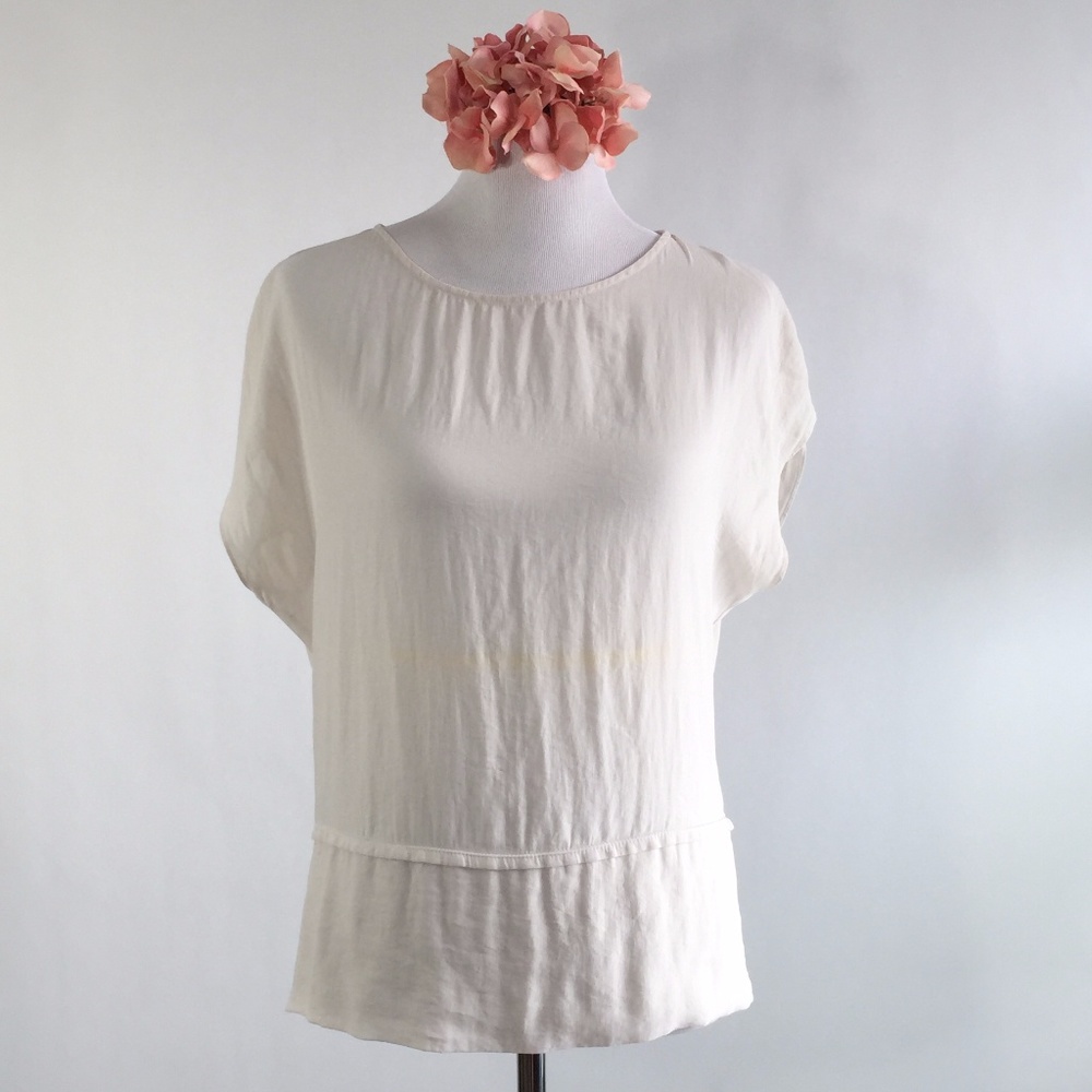 Zara Basic Womens Chiffon Top