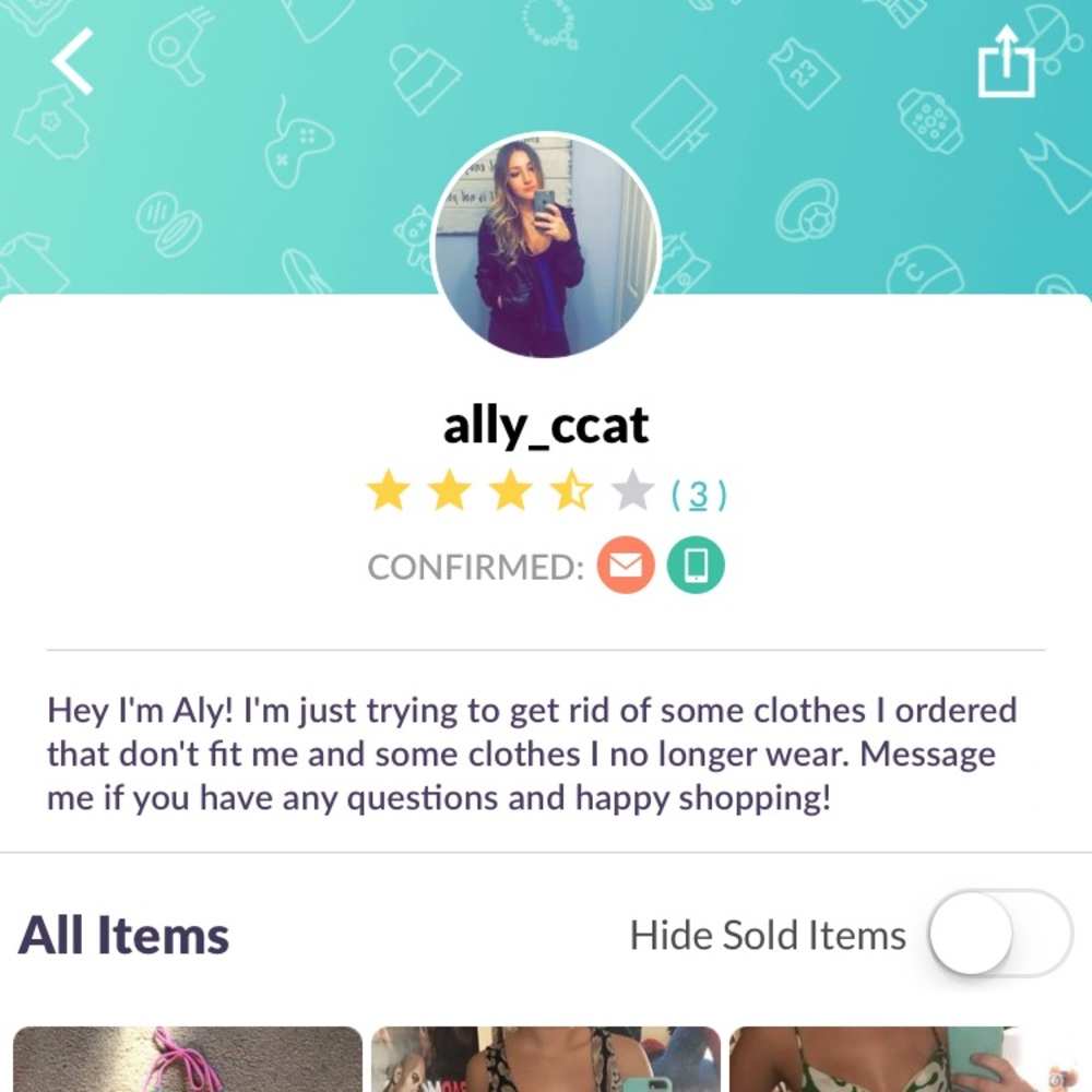 I sell all my items cheaper on mercari!!!