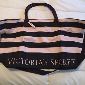 Victorias Secret Stripped Tote
