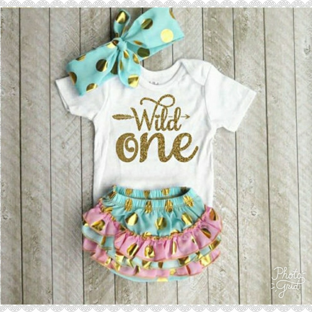 BABY GIRL 3 PIECE OUTFIT