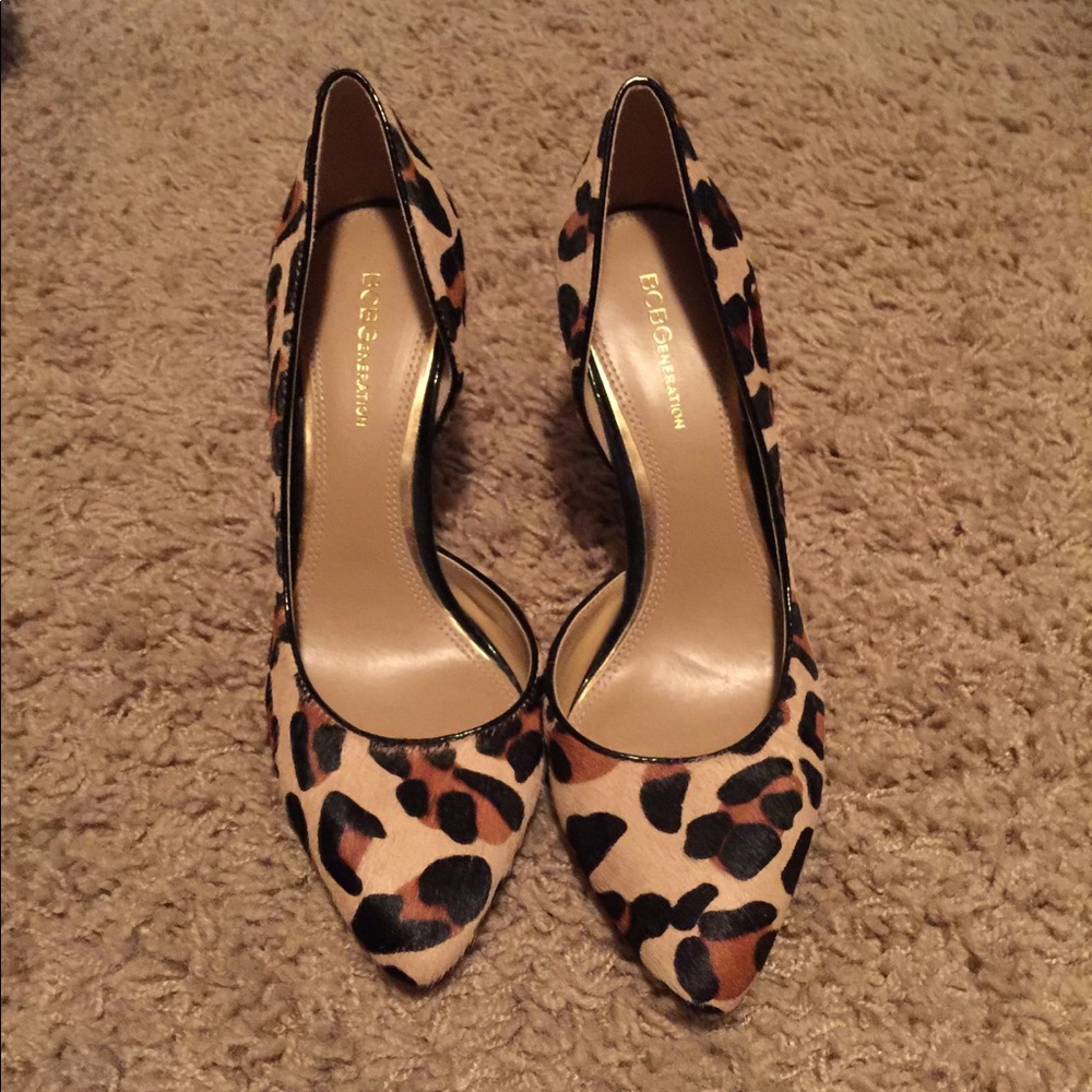 Leopard heels