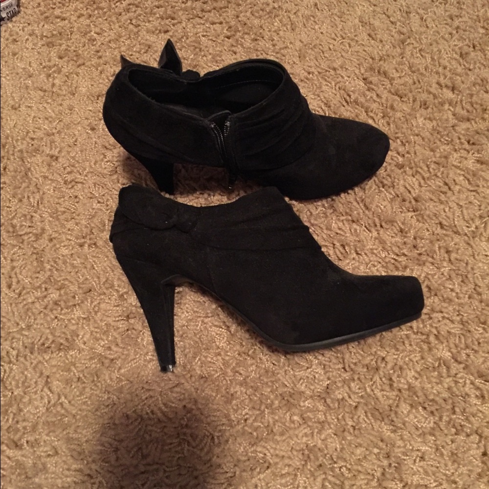 Black booties