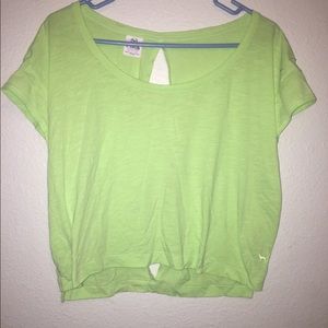 🔥NEW VS PINK XS Open Back Crop Top🔥