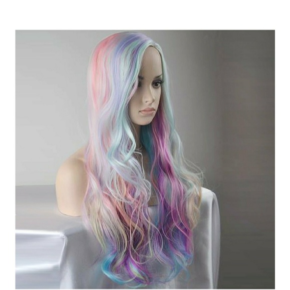 Rainbow Pastel Beauty Wig main image 3