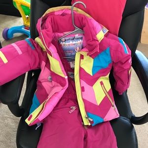 Obermeyer kids grow with me ski set