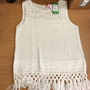 Lilly Pulitzer Limon Sweater in Resort White