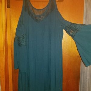 Size L Cato teal dress