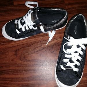 LIKE NEW Coach tennis shoes!