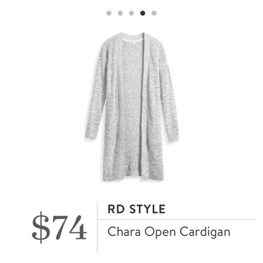 Rd style character open cardigan