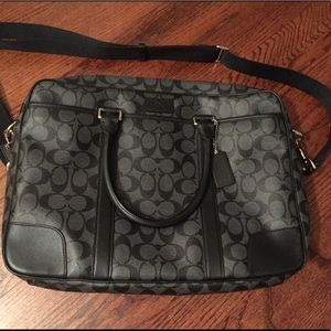 Coach Black Laptop Bag Coach Black Laptop Bag
