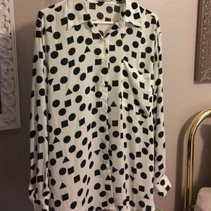 Nasty gal shapes shirt