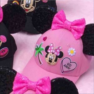 Minnie Mouse patch cap hat