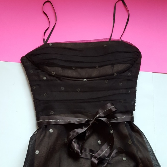 BCBGMaxAzria Tulle Cocktail Dress - Picture 2 of 8