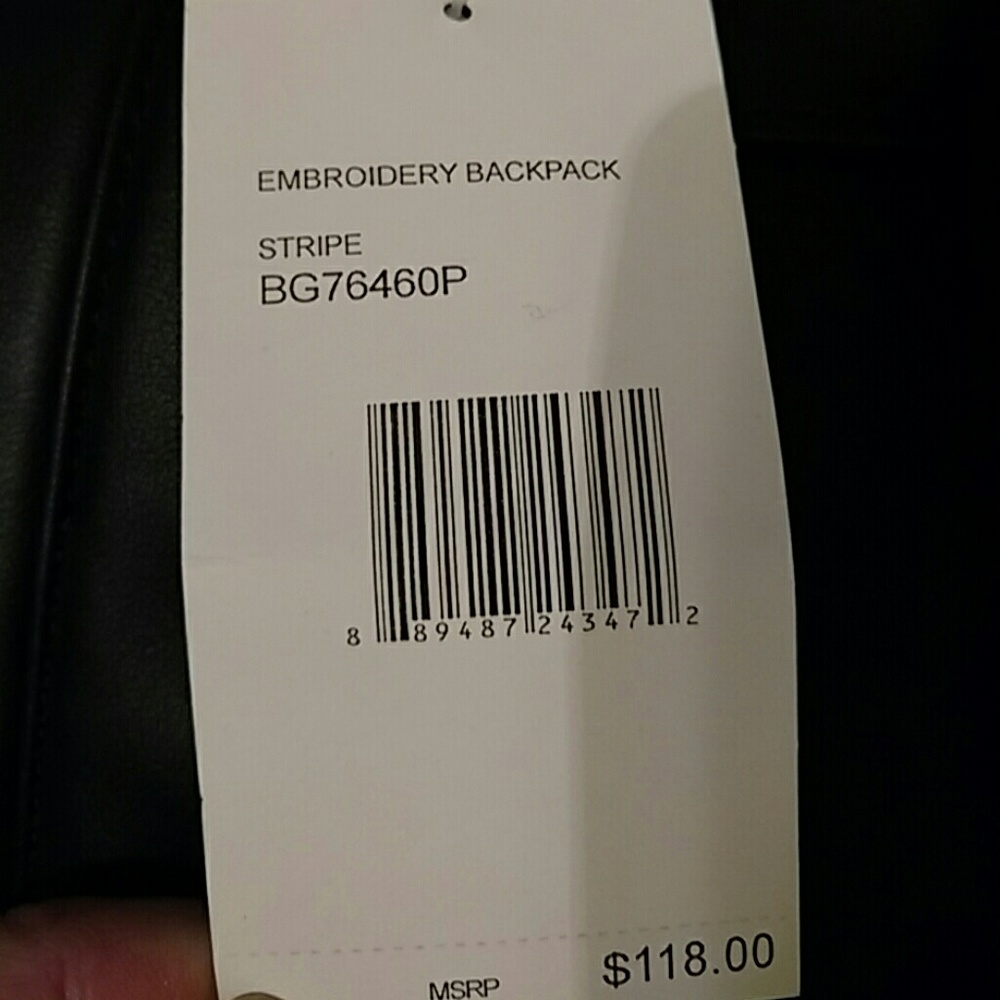 Betsey Johnson backpsck NWoT FLORAL - Picture 8 of 8