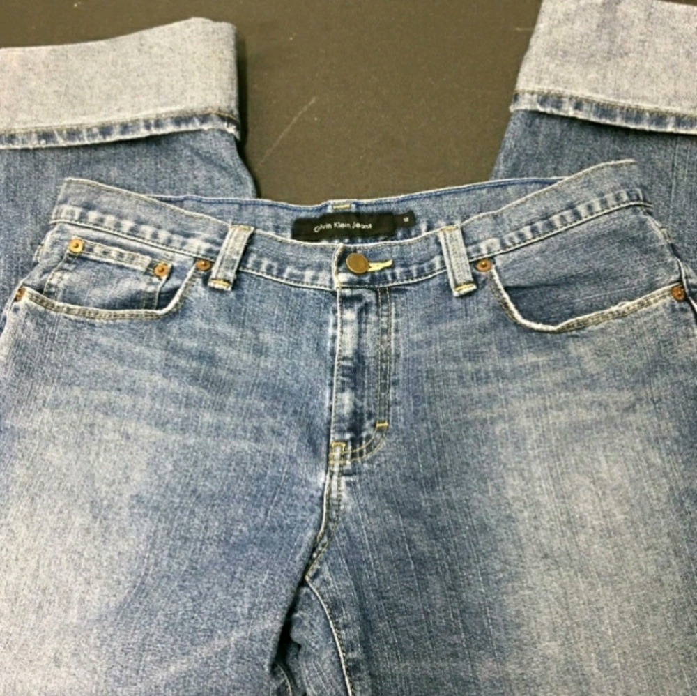 Calvin Klein crop jeans